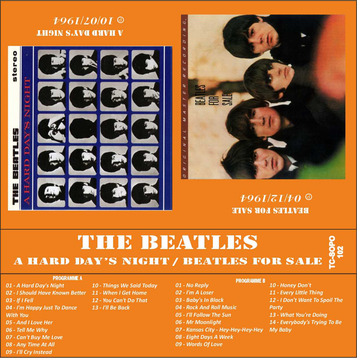 The Beatles-A Hard Day’s Night-Beatles For Sale